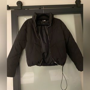 Black puffer jacket- XS from H&M